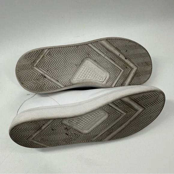 Tory Burch Howell White Court Sneakers - Picture 8 of 9
